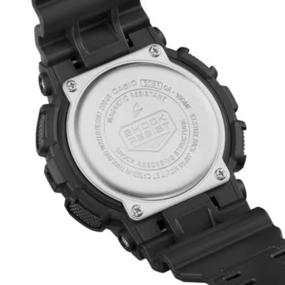 Reloj Casio G-Shock con correa analógica digital de 51,2 mm para hombre, color negro