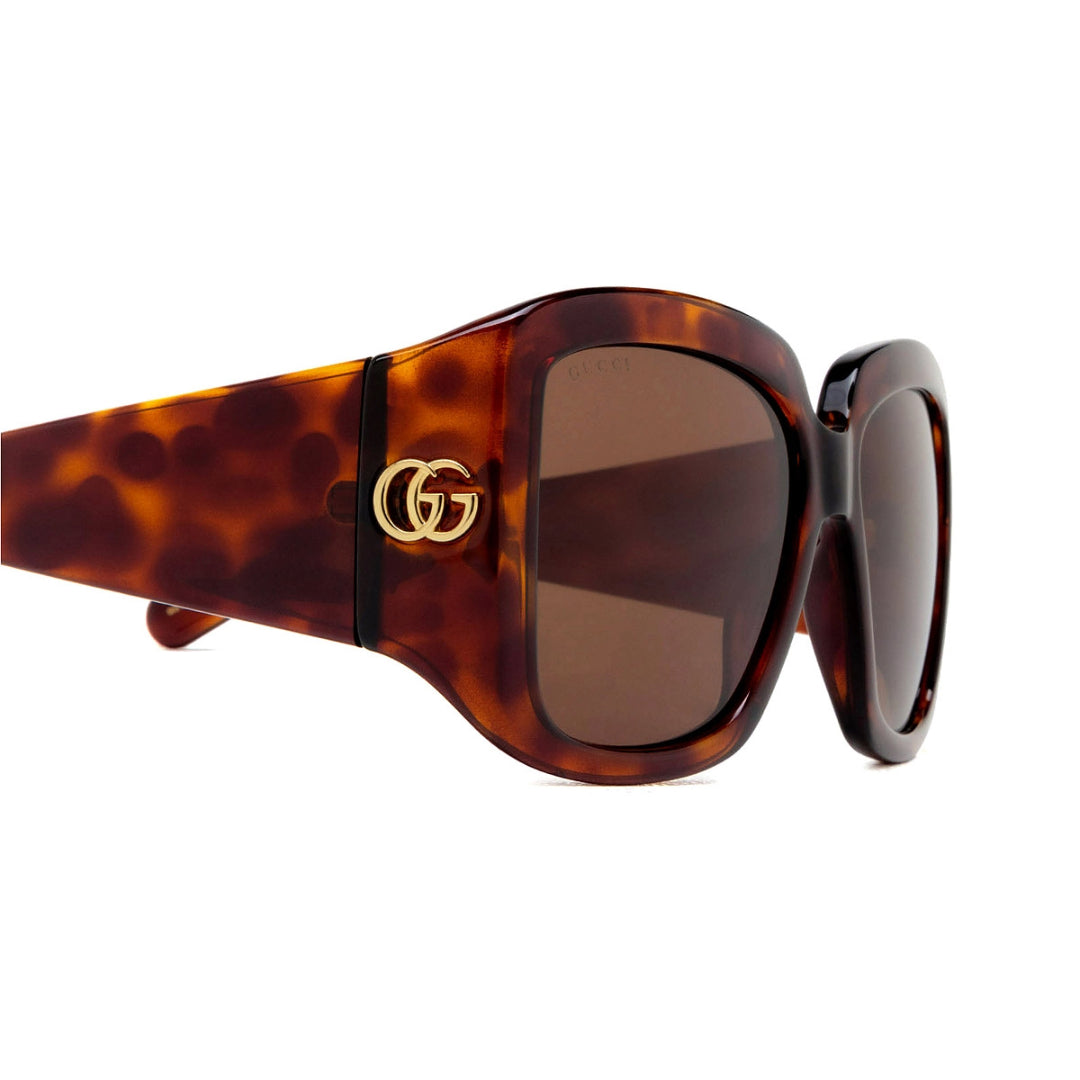 Gucci Wrap Around Havana Sunglasses