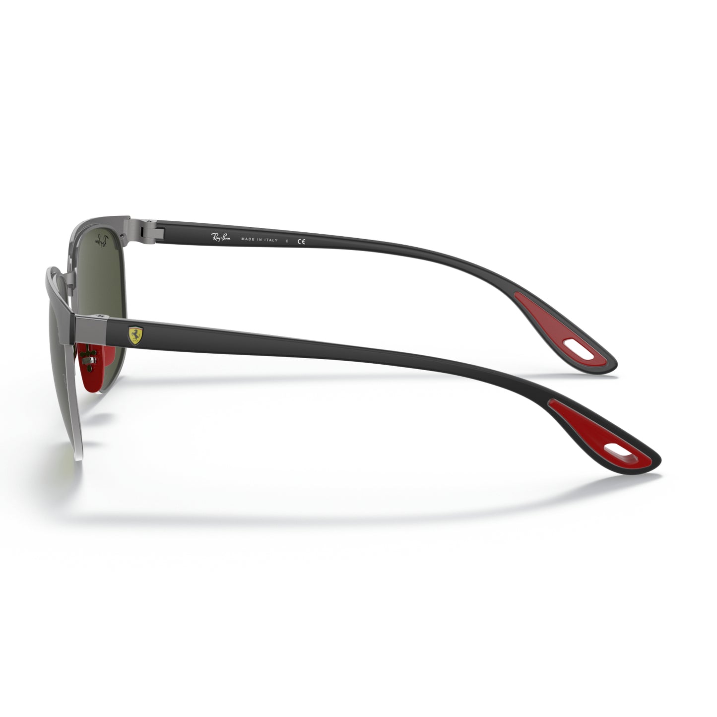 Gafas de sol clásicas cuadradas unisex Ray-Ban Scuderia Ferrari RB3698M