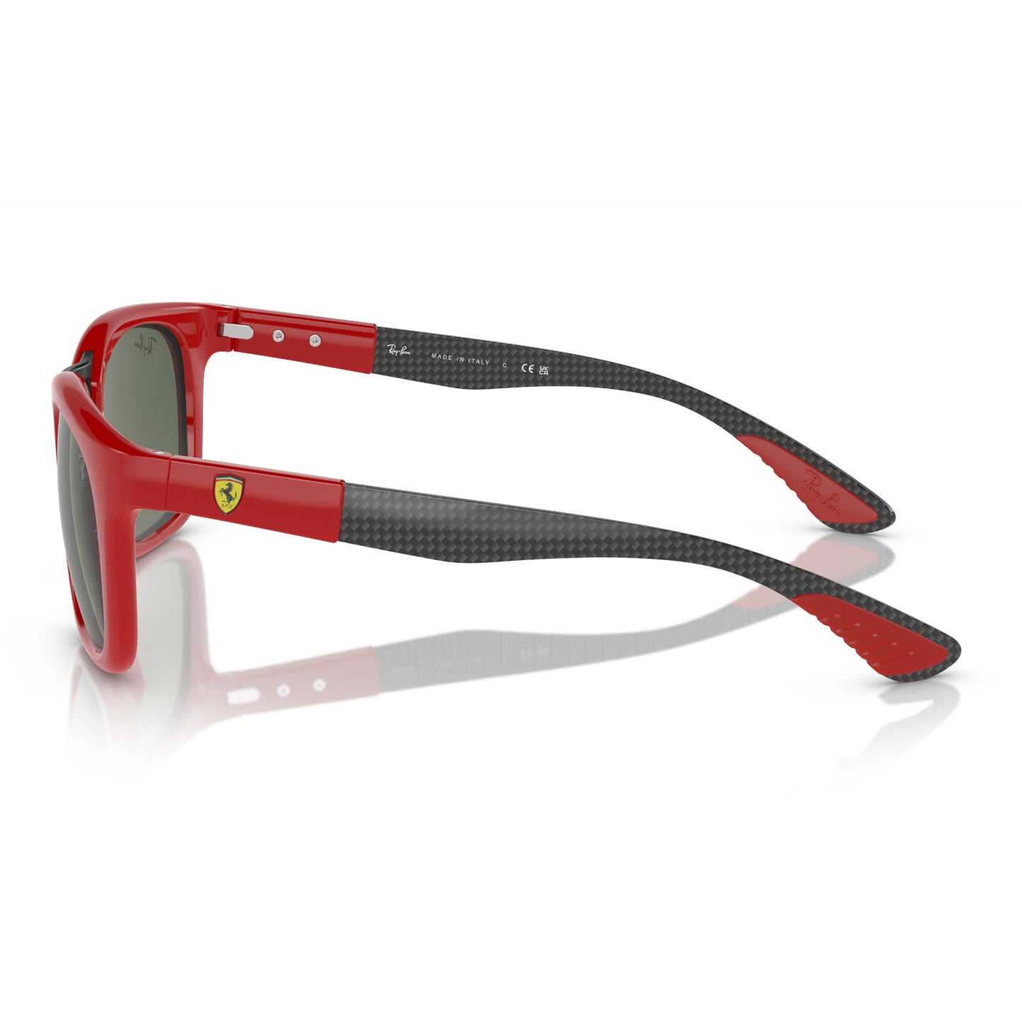 Gafas de sol clásicas cuadradas unisex Ray-Ban Scuderia Ferrari RB8362M