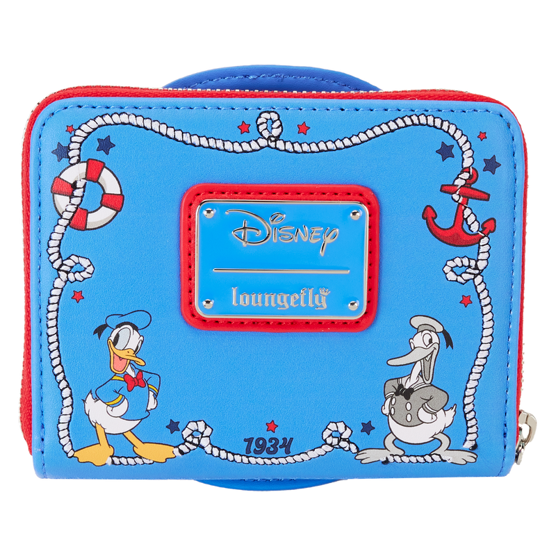 Lungefly Donald Duck 90th Anniversary Lenticular Zip Around Wallet