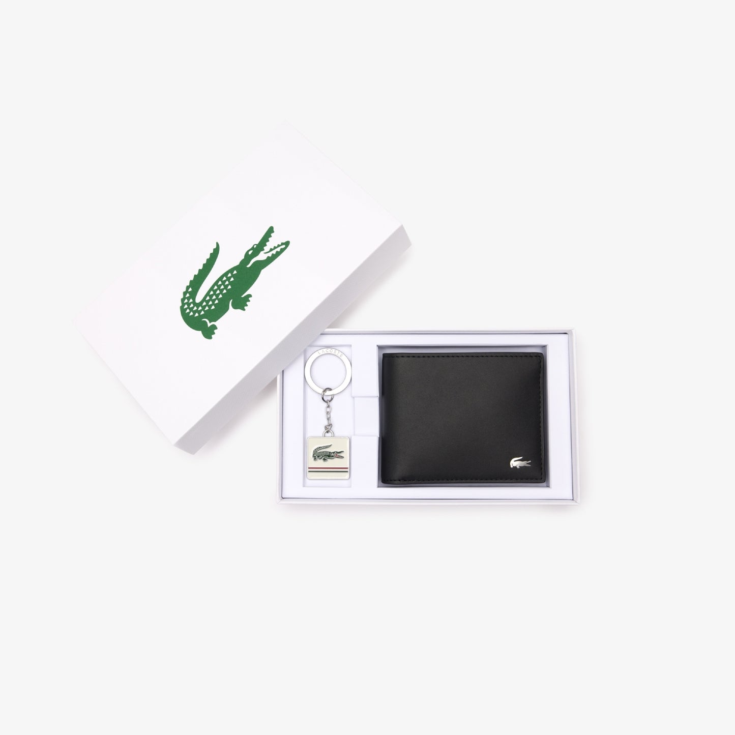 Lacoste Wallet and Key Chain Gift Set