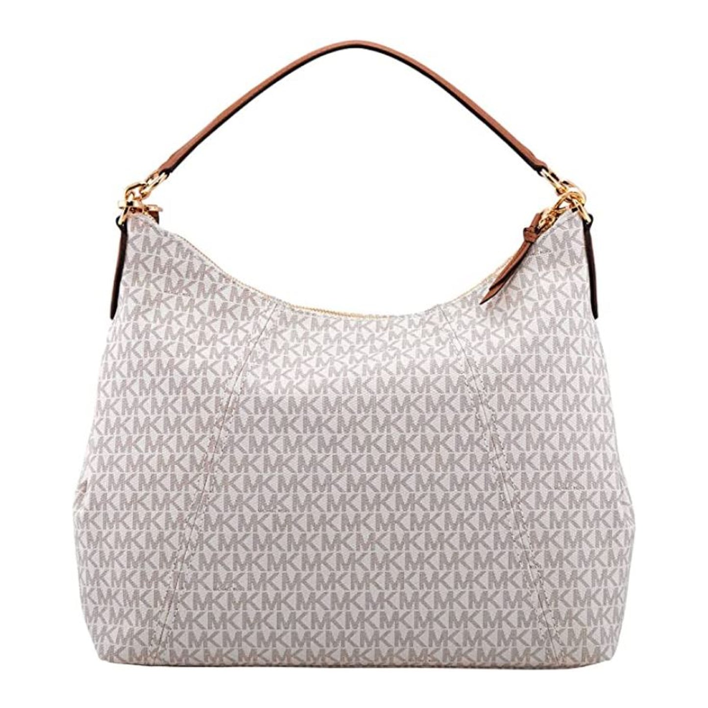 Michael Kors Sienna Large Convertible Shoulder Bag - Vanilla/Acorn