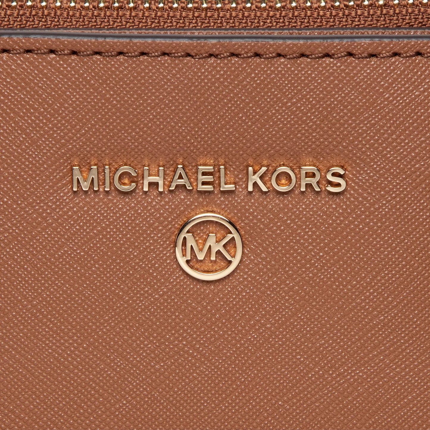 Bolso de mano mediano con cremallera superior Marilyn de Michael Kors, marrón