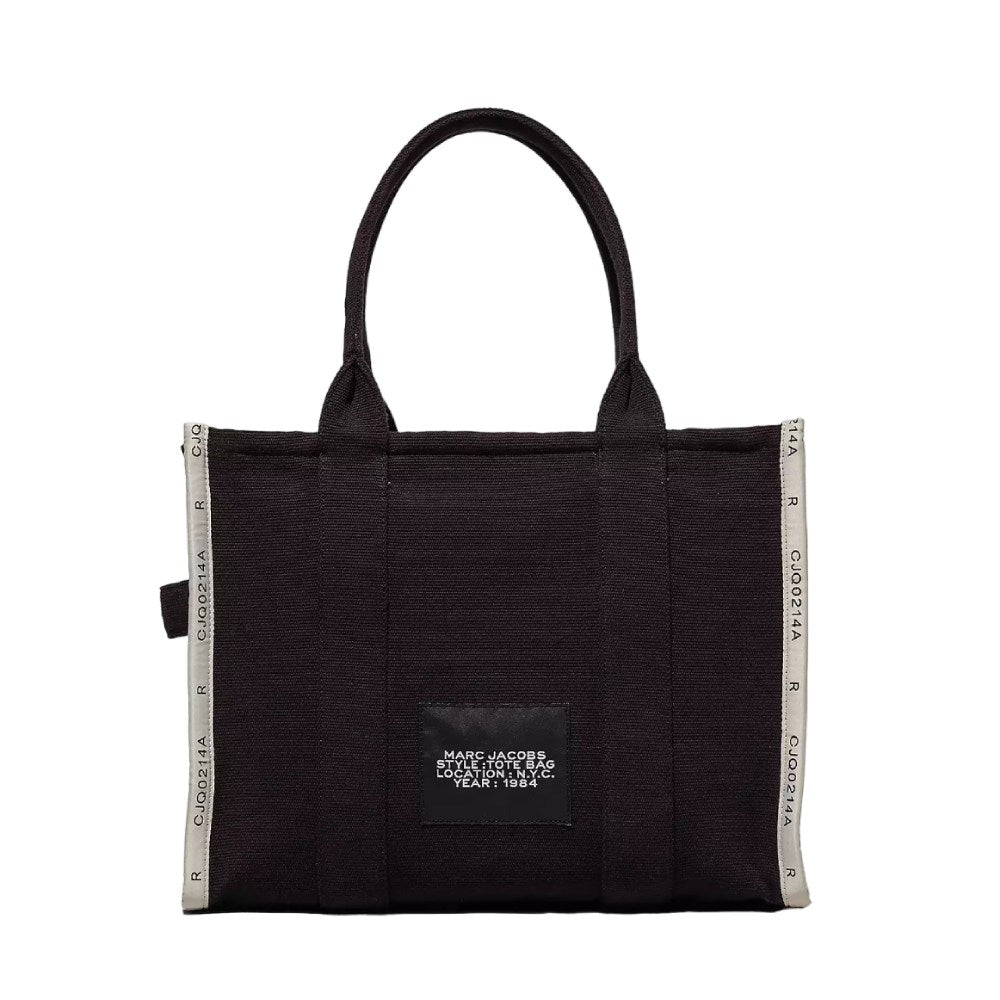 Marc Jacobs Jacquard The Medium Tote Bag - Black