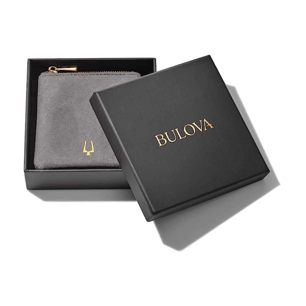 Bulova Men's Classic Onyx Beaded Bolo Bracelet