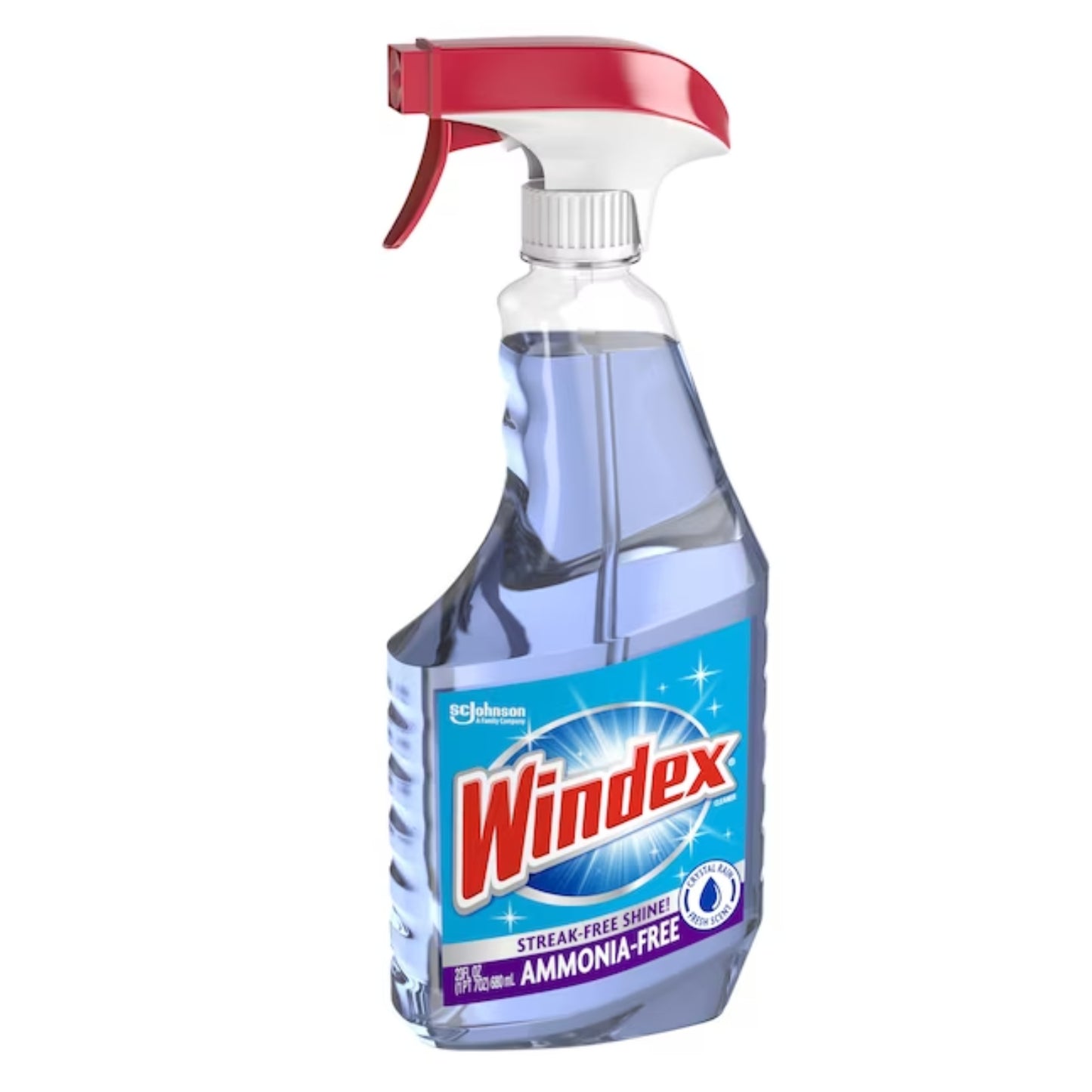 Limpiador de vidrios sin amoníaco Windex de 23 oz