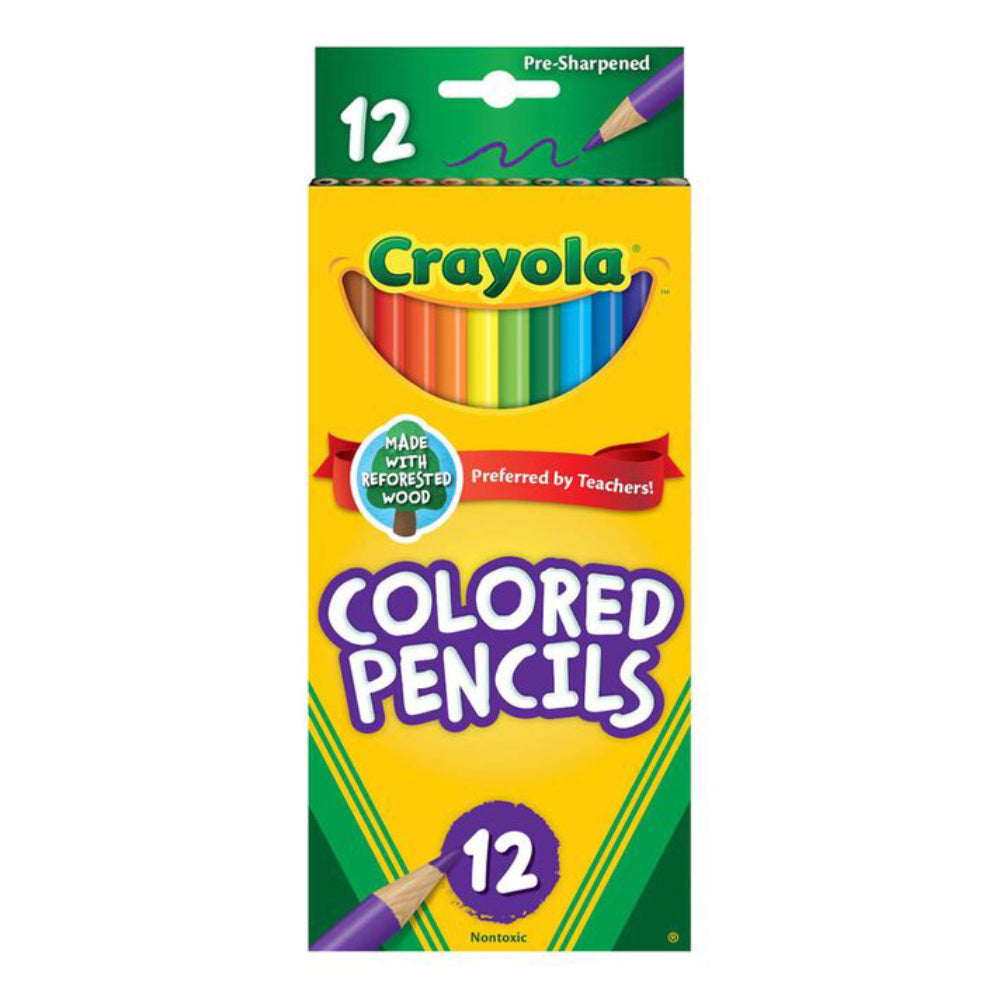 Lápices de colores Crayola (12 piezas)