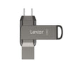 Lexar LJDD400 128GB JumpDrive D400 USB 3.2 Gen 1 Type-C Dual Drive - Gray