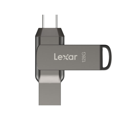 Lexar LJDD400 128GB JumpDrive D400 USB 3.2 Gen 1 Type-C Dual Drive - Gray