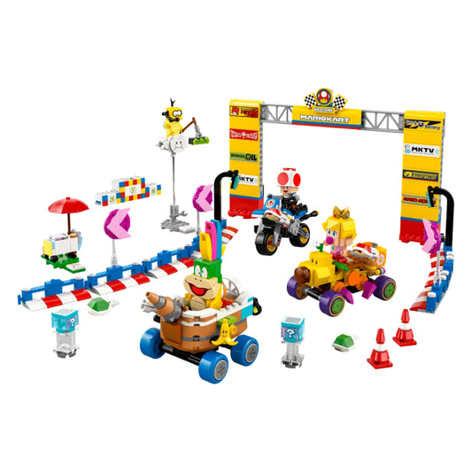 LEGO Mario Kart Baby Peach and Grand Prix Toy Set (823-Piece)