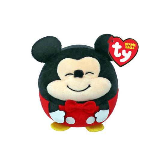 Ty Disney  4" Mickey Mouse Puffie Toy - Red/Black