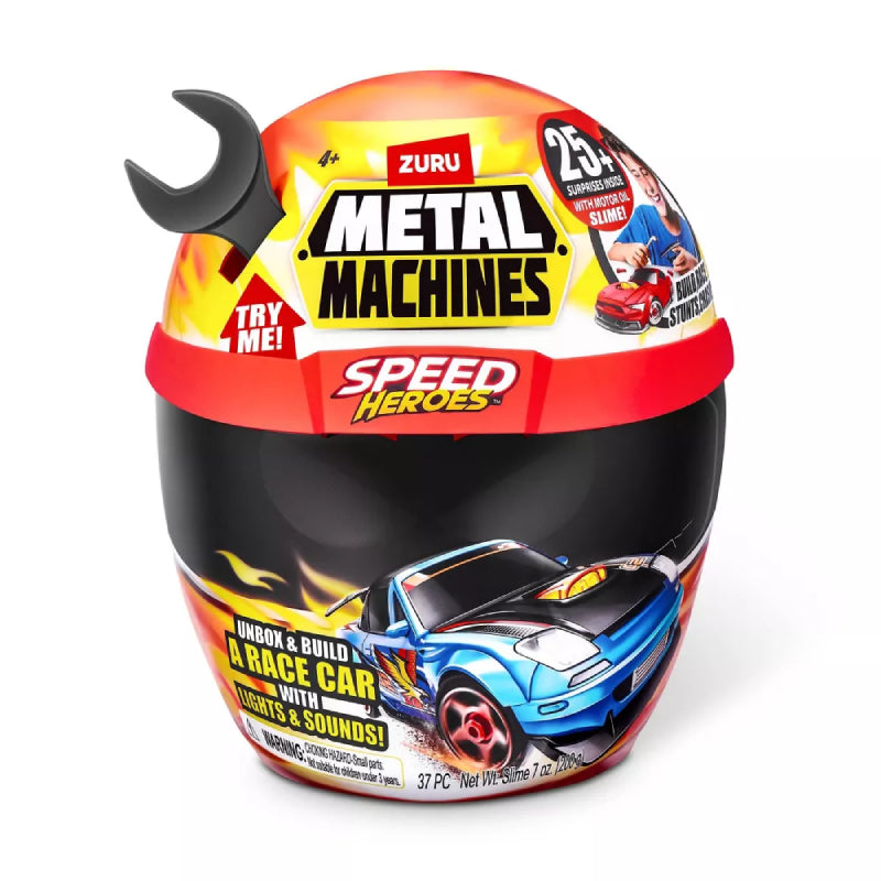 Metal Machines Speed Heroes Helmet Playset - Assortment