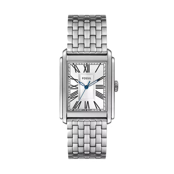Fossil Carraway Men's 30mm Bracelet Watch - Silver-Tone