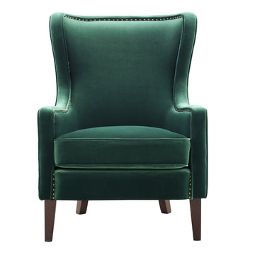 Rosco 42" Armchair by Steve Silver Company - Green