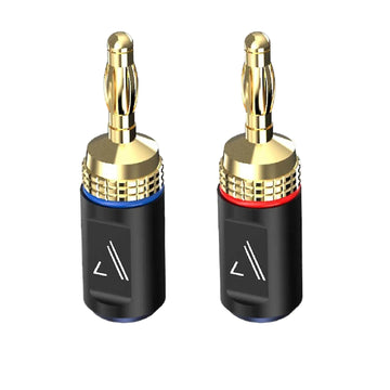 Adaptadores tipo banana Austere serie 5 para cable de altavoz (juego de 2) 