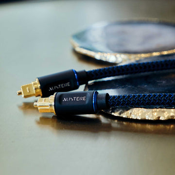 Austere V Series 2.0m Optical Audio Cable - Black
