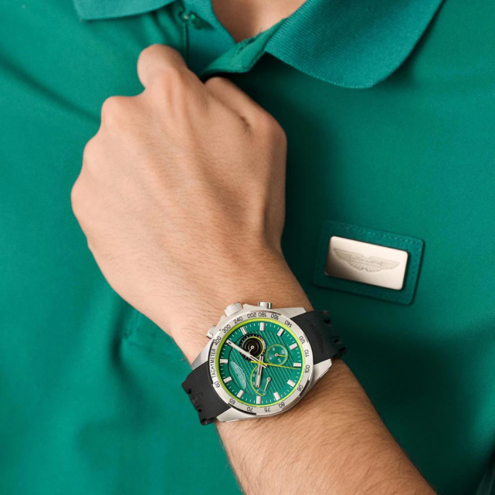 Aston Martin HLC Trill Men's 44mm Strap Watch