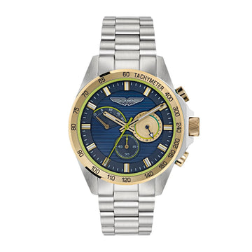 Aston Martin HLC Trill Men's 44mm Bracelet Watch - Silver