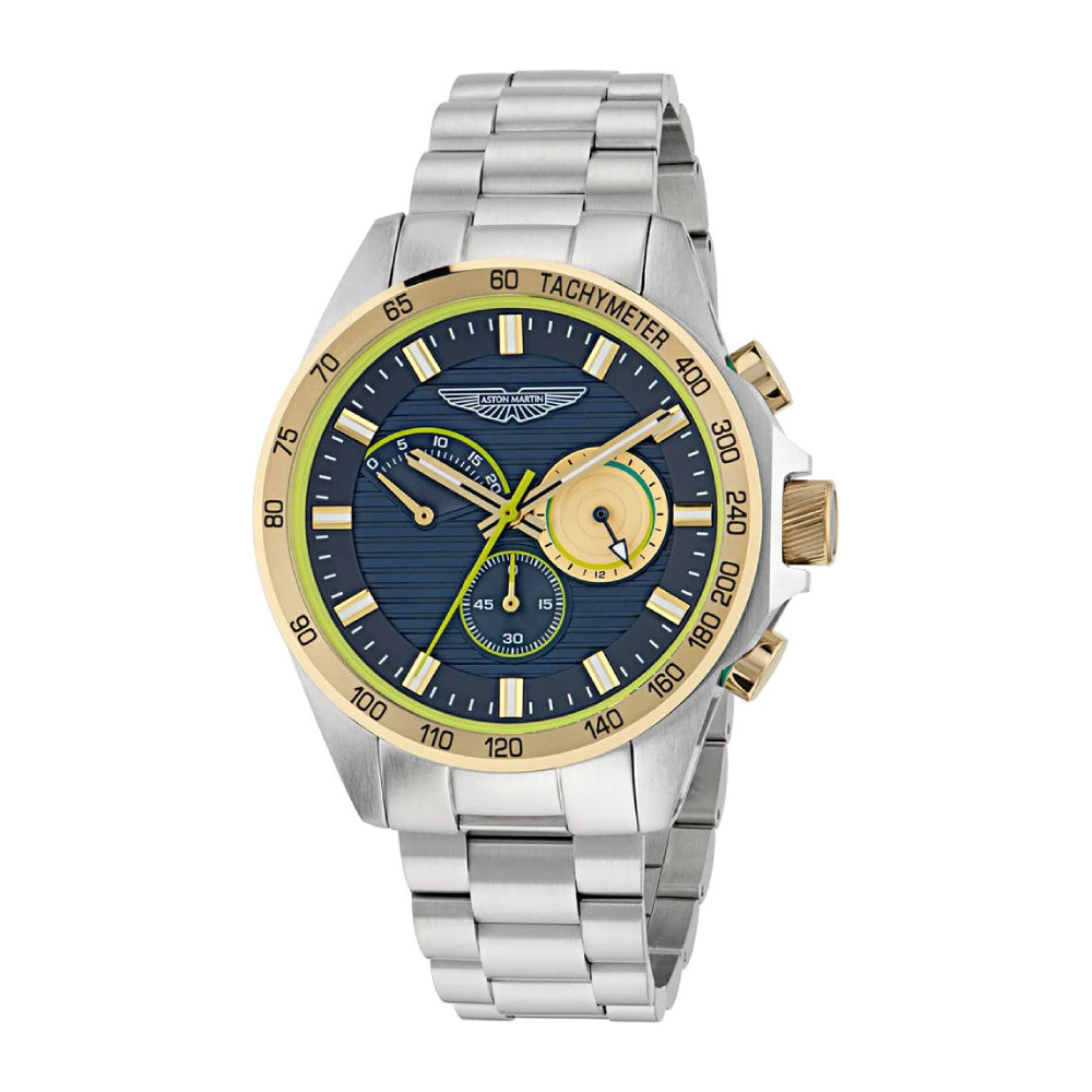 Aston Martin HLC Trill Men's 44mm Bracelet Watch - Silver