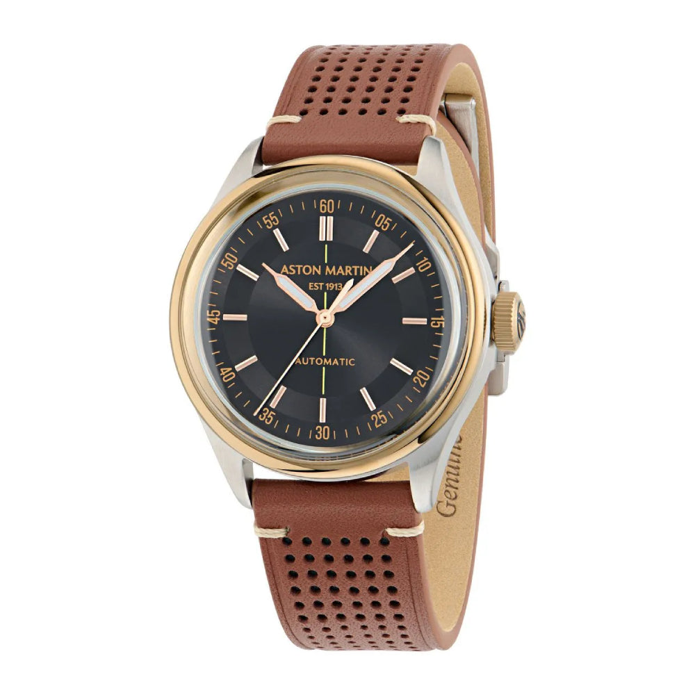 Aston Martin TS1 Timeless Men's 39mm Strap Watch - Brown