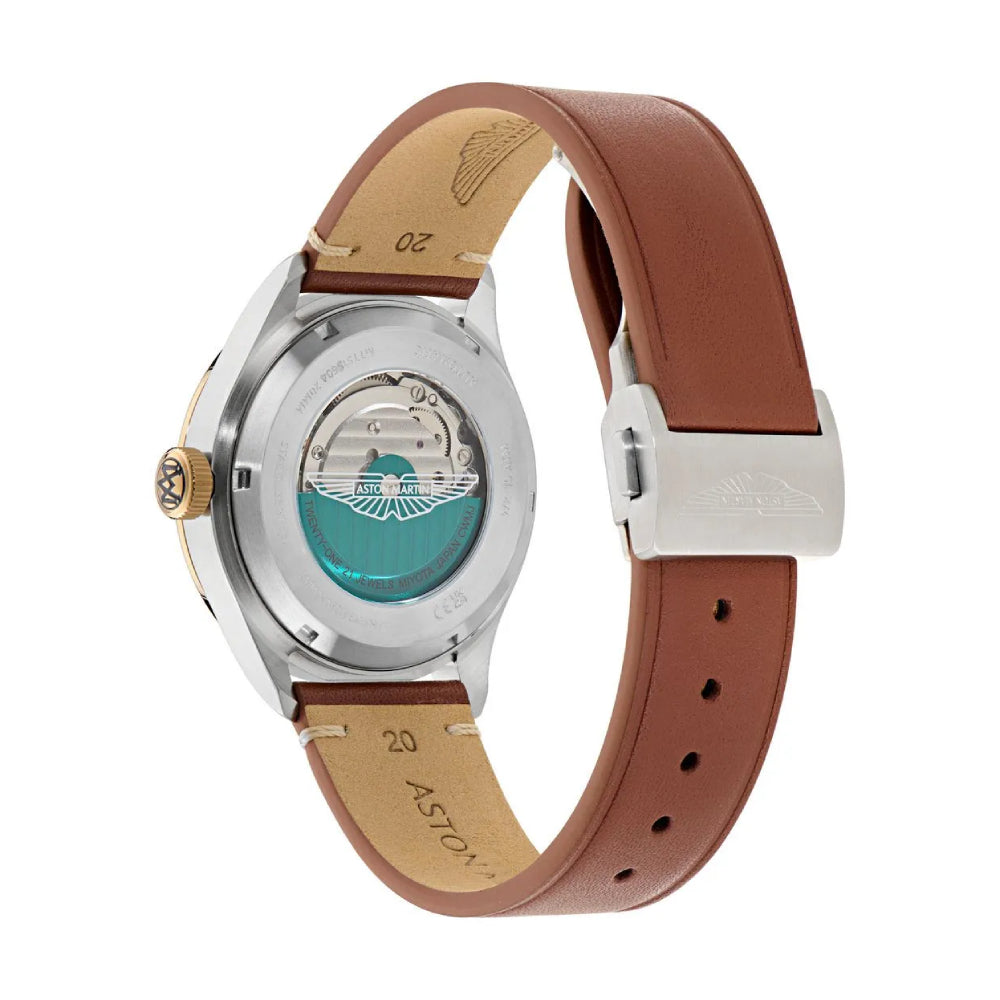 Aston Martin TS1 Timeless Men's 39mm Strap Watch - Brown