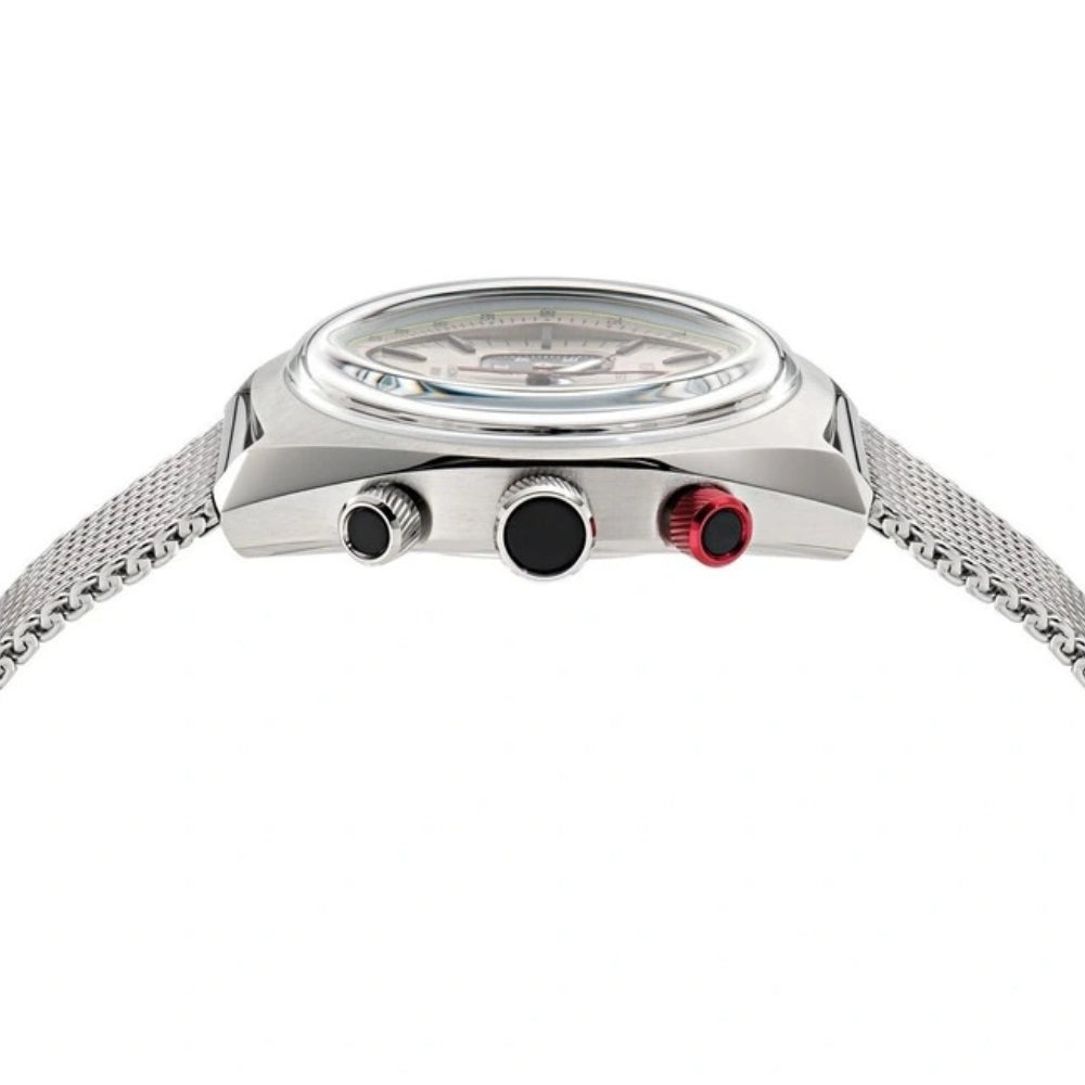 Aston Martin TS2 Men's 43mm Chronograph Bracelet Watch - Silver