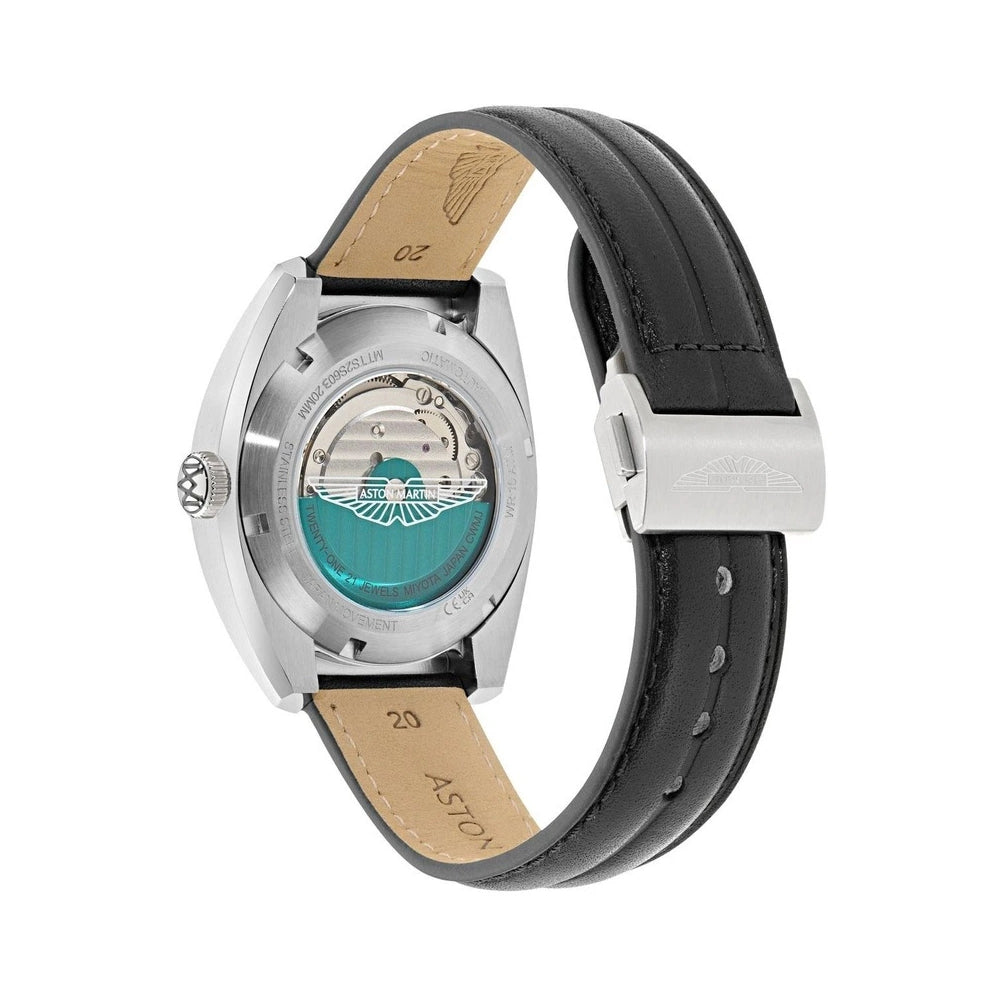Aston Martin TS2 Men's 41mm Automatic Strap Watch - Green Dial