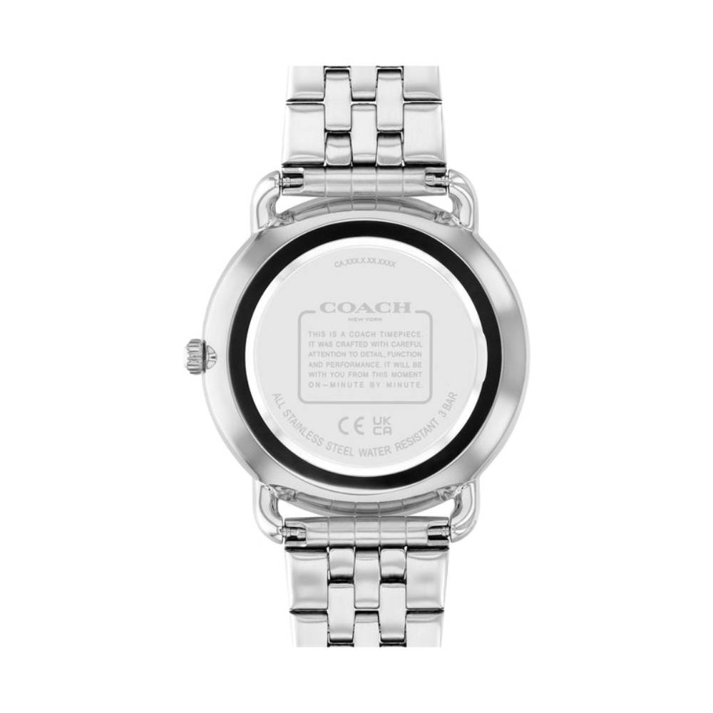 Coach Elliot Women's 36mm Silver Bracelet Watch - Pink Dial