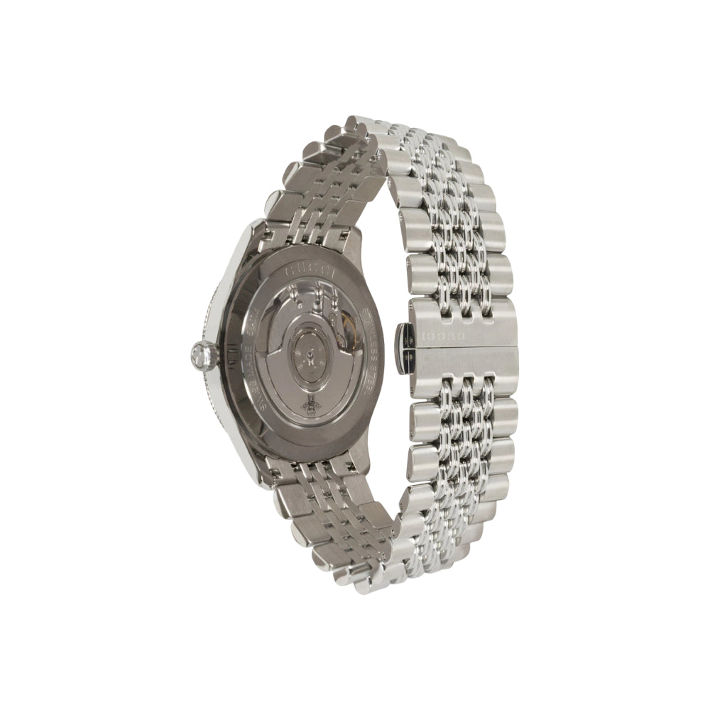 Gucci G-Timeless Men's 40mm Bracelet Watch - Silver