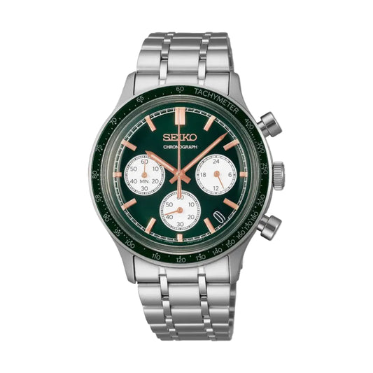 Seiko Essentials Men's 38.7mm Silver Bracelet Watch