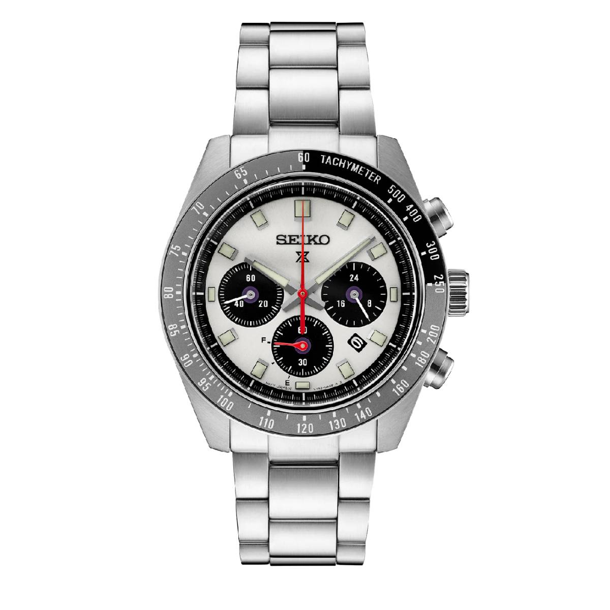 Seiko Prospex Men's 41.4mm Bracelet Watch - Silver Dial