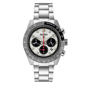Seiko Prospex Men's 41.4mm Bracelet Watch - Silver Dial