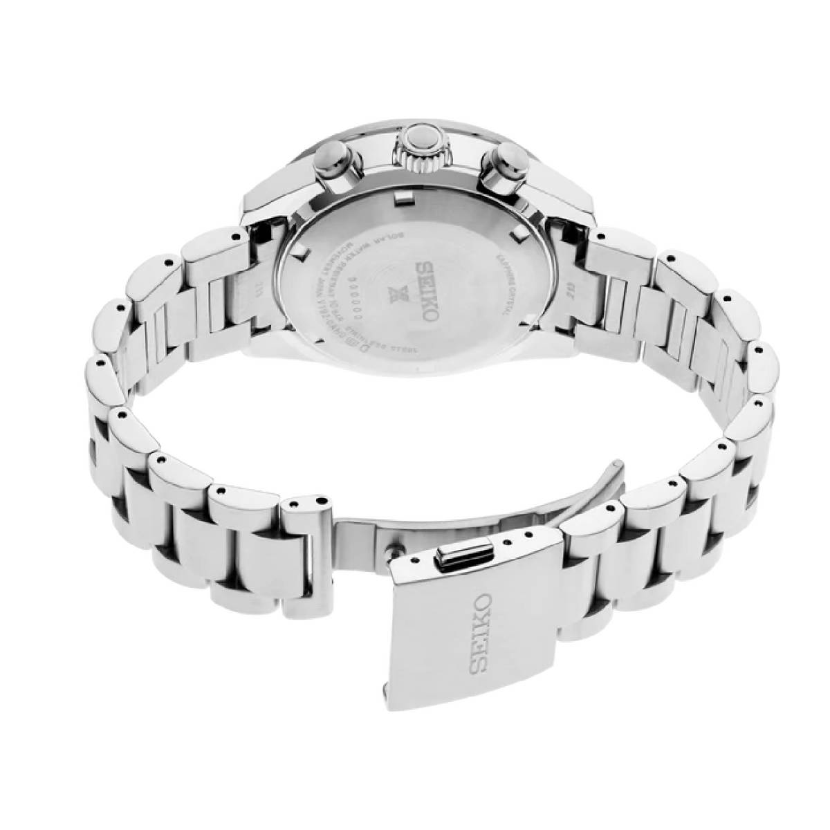 Seiko Prospex Men's 41.4mm Bracelet Watch - Silver Dial