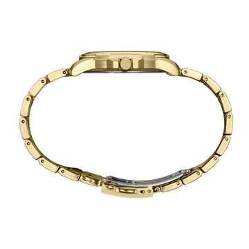 Seiko Essentials Men's 39.6 mm Gold Bracelet Watch - Black Dial