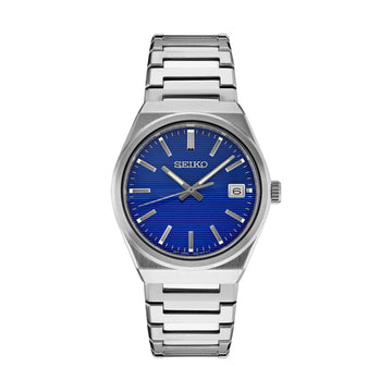 Seiko Essentials Men's 39mm Bracelet Watch - Blue Dial