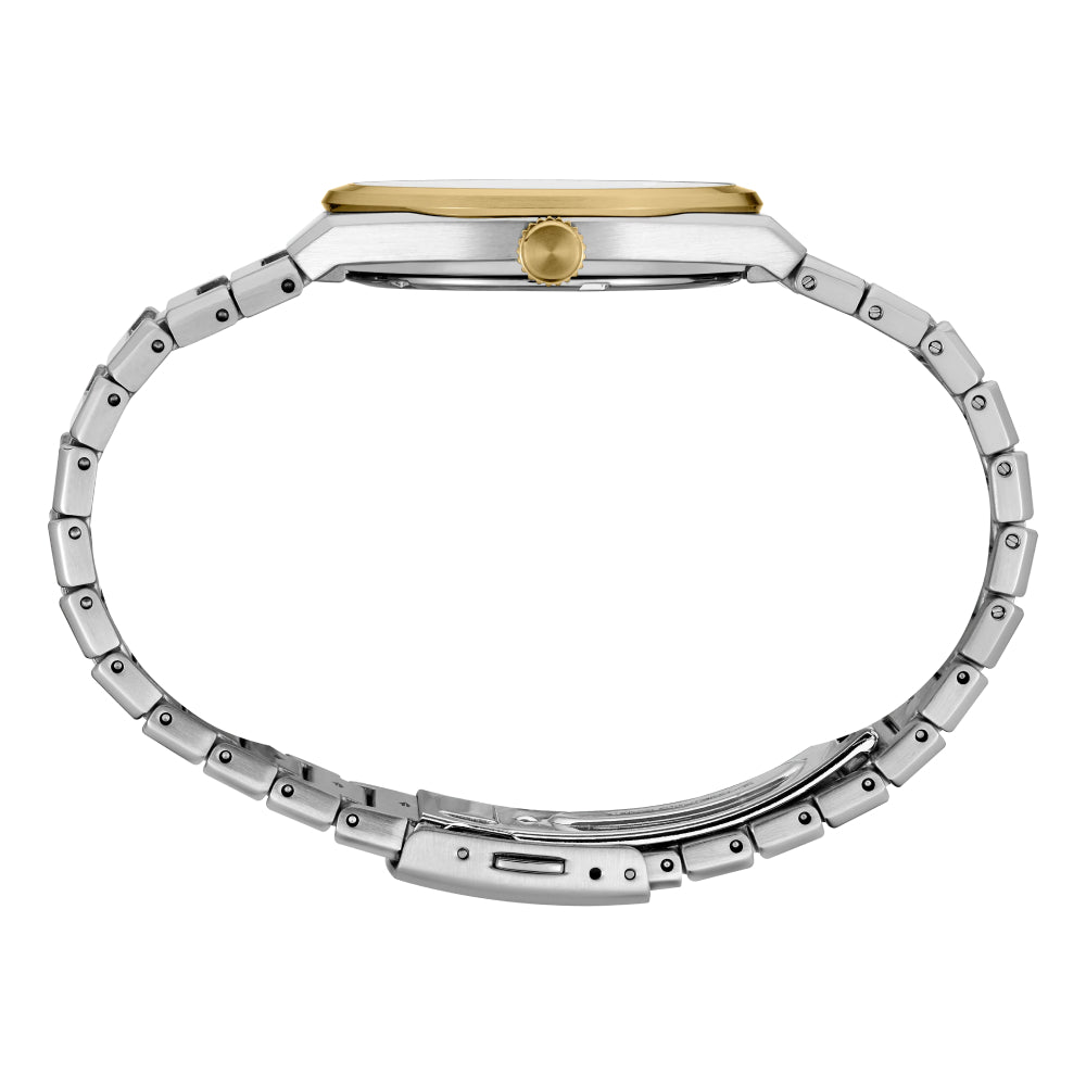 Seiko Essentials Men's 39mm Two-Tone Bracelet Watch - White Dial