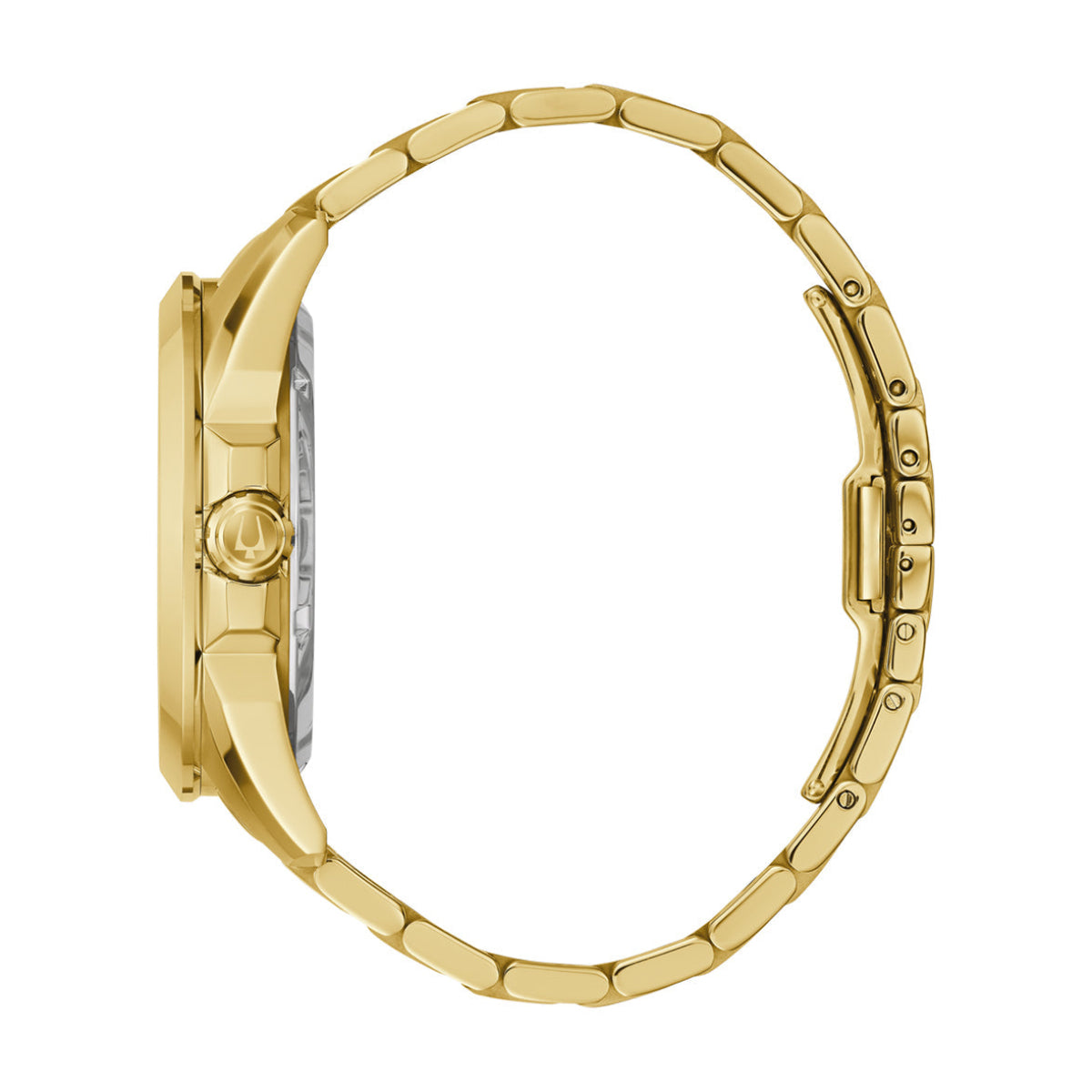 Bulova Sutton Classic Men's Stainless Steel Bracelet Watch - Gold