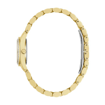 Bulova Classic Crystal Women's 23mm Analog Bracelet Watch - Gold