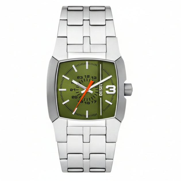 Diesel Classic Cliffhanger 36mm Men's Watch, Green - Curacao