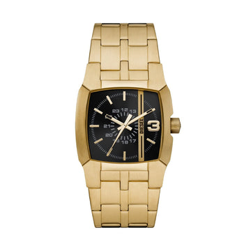 Reloj Diesel Cliffhanger cuadrado de 36 mm para hombre, color negro