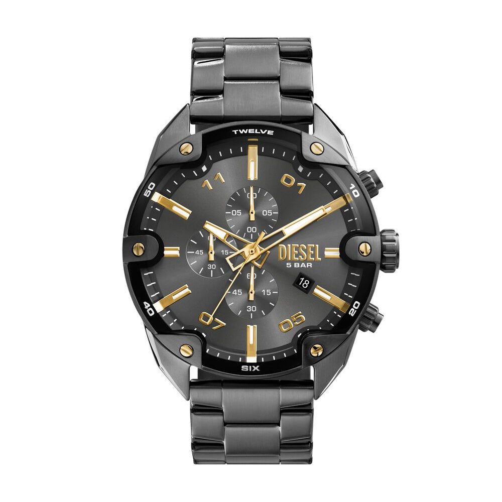 Diesel Spiked Men's 49mm Bracelet Watch