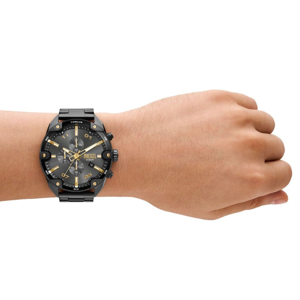 Diesel Spiked Men's 49mm Bracelet Watch