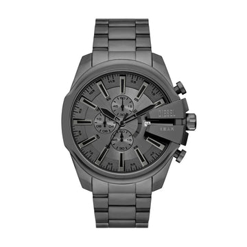 Diesel Mega Chief Men's 48mm Bracelet Watch - Gray