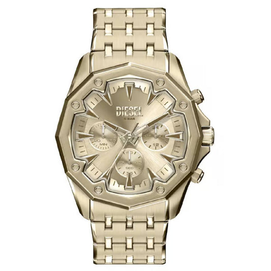 Diesel Stinger Men's 46mm Bracelet Watch - Gold Dial