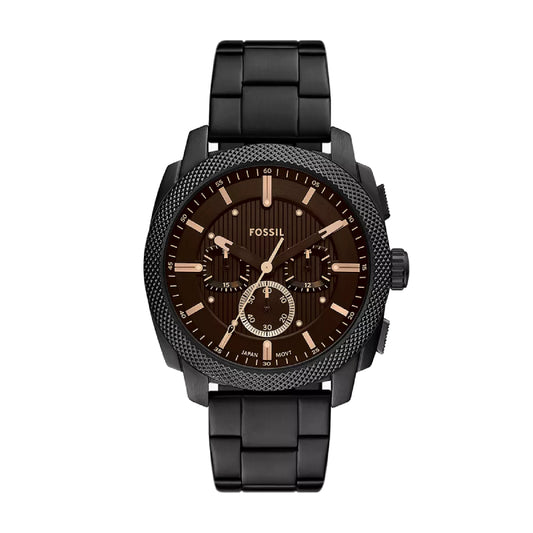 Fossil Machine Men's 44mm Bracelet Watch - Black