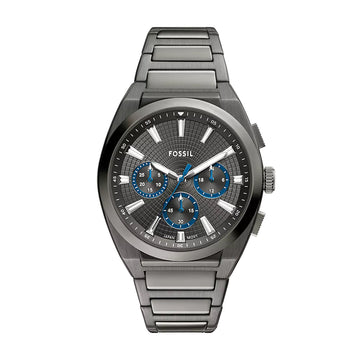 Fossil Everret Men's 44mm Bracelet Watch - Gray