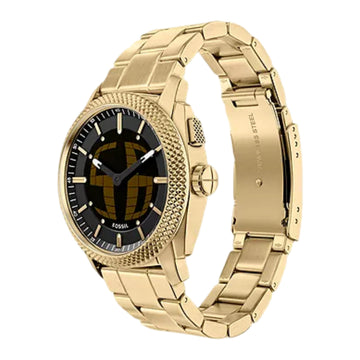 Fossil Machine Big Tic Men's 41mm Bracelet Watch - Black Dial