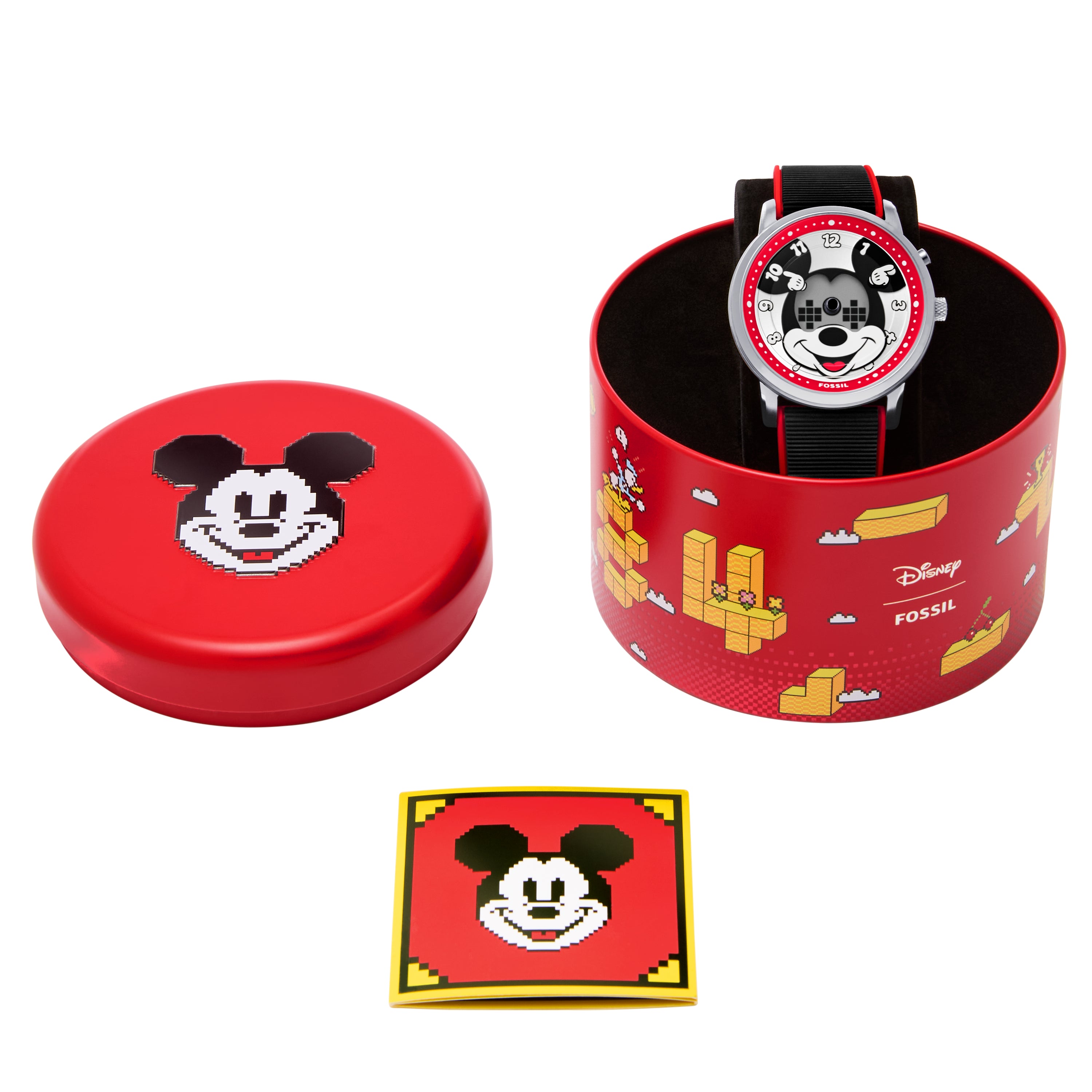 Disney x Fossil Mickey Mouse Watch - Black– Curacao