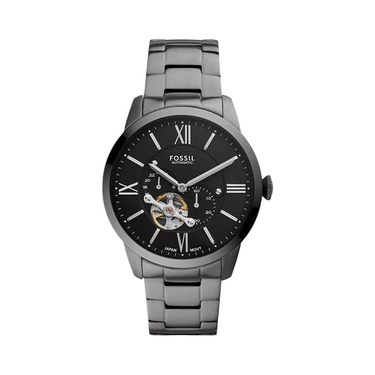 Fossil Townsman Men's 44mm Gray Bracelet Watch - Black dial